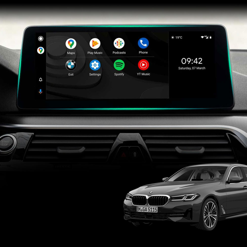 BMW 5시리즈 G30 네비게이션 강화유리 액정보호필름