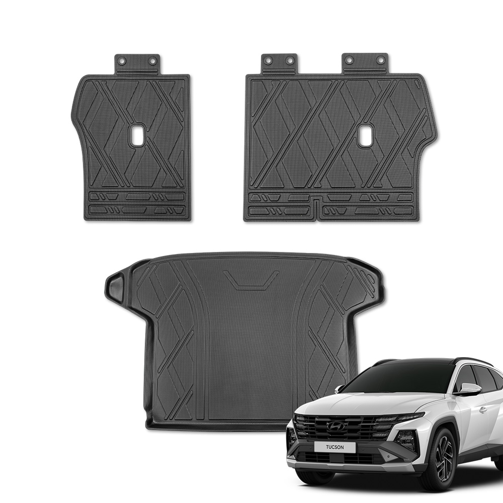 투싼 NX4 페이스리프트 TPE 트렁크매트 방수매트 보호
